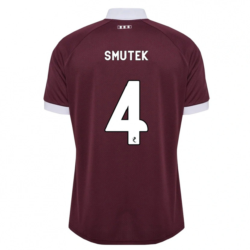 Danxen Kobiety Kai Smutek #4 Bordowy Biały Domowa Koszulka 2026/27 Koszulki Klubowe