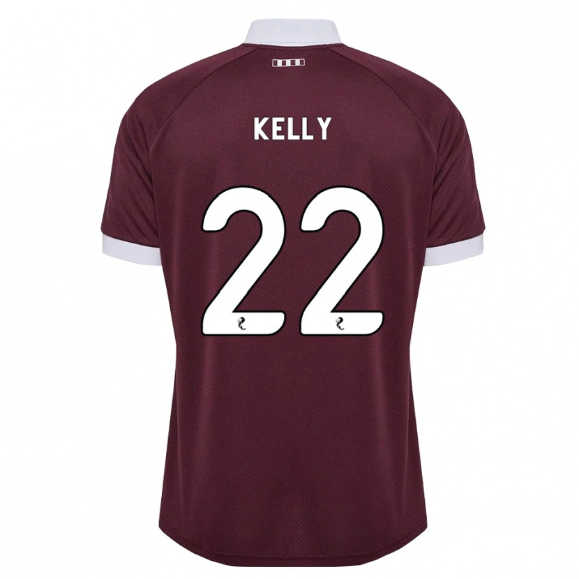 Danxen Kobiety Ryan Kelly #22 Bordowy Biały Domowa Koszulka 2026/27 Koszulki Klubowe