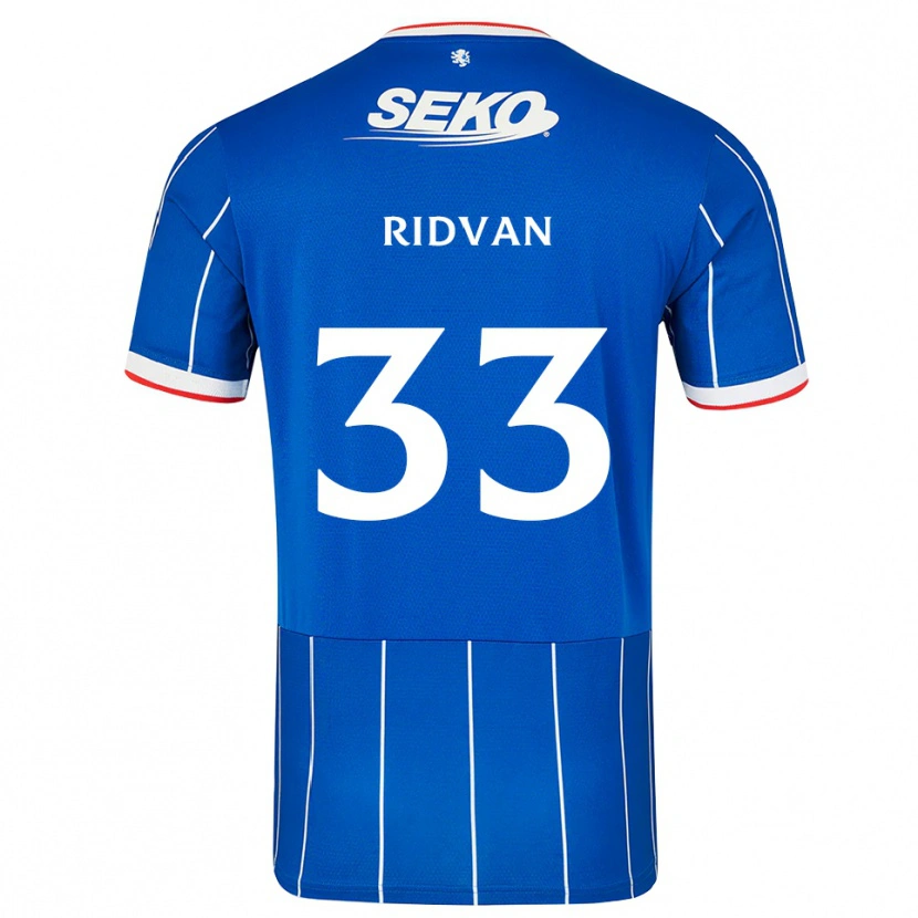Danxen Kobiety Rıdvan Yılmaz #33 Czerwony Niebieski Biały Domowa Koszulka 2026/27 Koszulki Klubowe
