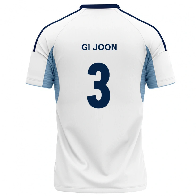 Danxen Kobiety Gi-Joon Kim #3 Królewski Niebieski Biały Wyjazdowa Koszulka 2026/27 Koszulki Klubowe