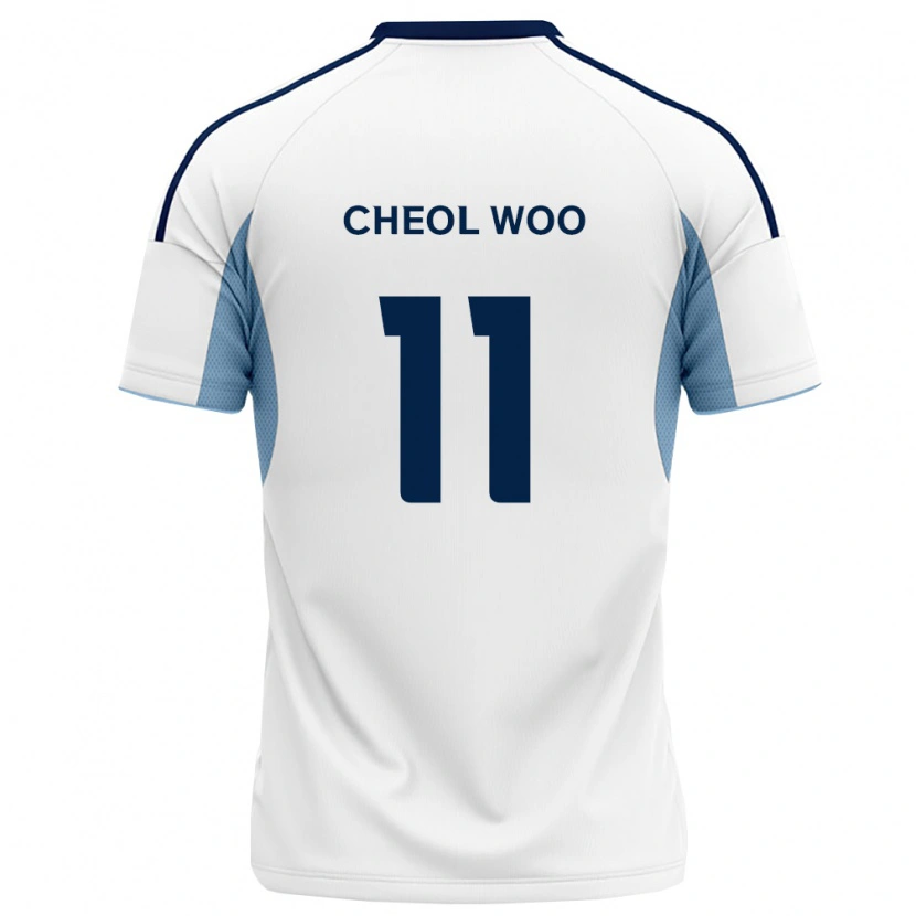 Danxen Kobiety Cheol-Woo Ahn #11 Królewski Niebieski Biały Wyjazdowa Koszulka 2026/27 Koszulki Klubowe