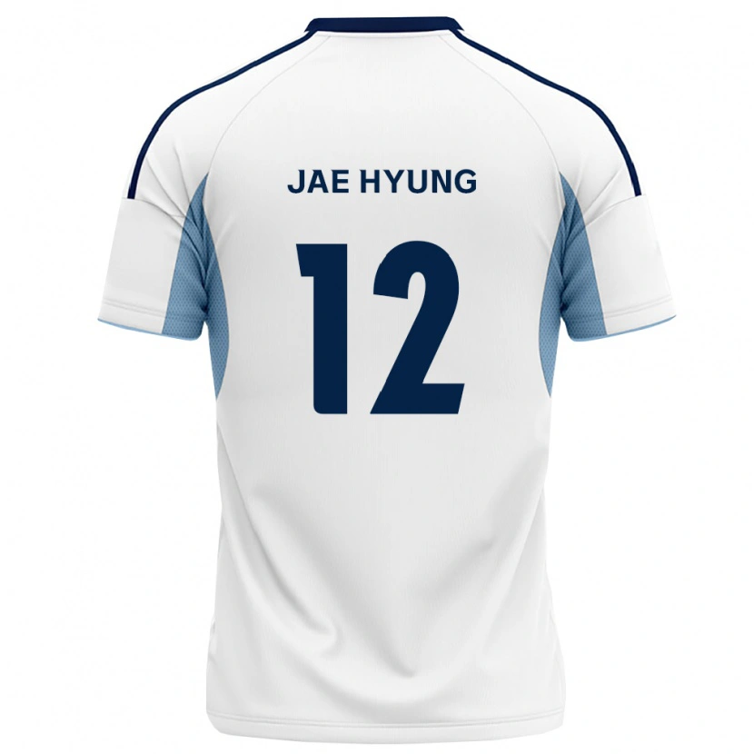 Danxen Kobiety Jae-Hyung Lee #12 Królewski Niebieski Biały Wyjazdowa Koszulka 2026/27 Koszulki Klubowe