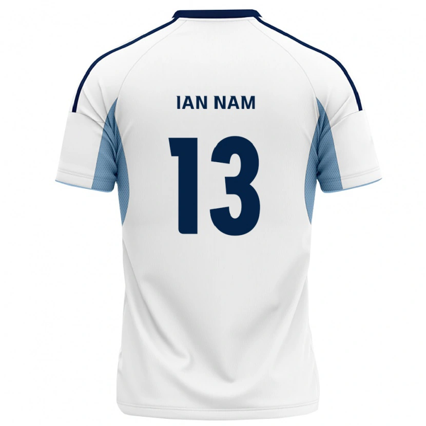 Danxen Kobiety Ian Nam #13 Królewski Niebieski Biały Wyjazdowa Koszulka 2026/27 Koszulki Klubowe
