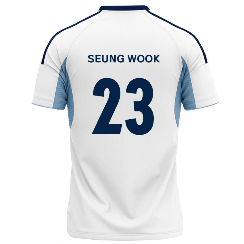 Danxen Kobiety Seung-Wook Seo #23 Królewski Niebieski Biały Wyjazdowa Koszulka 2026/27 Koszulki Klubowe