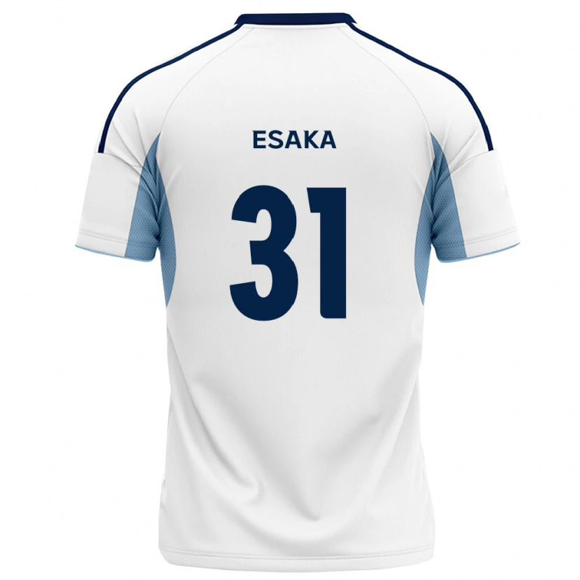 Danxen Kobiety Ataru Esaka #31 Królewski Niebieski Biały Wyjazdowa Koszulka 2026/27 Koszulki Klubowe