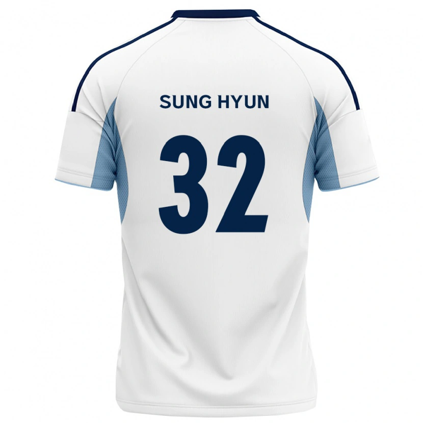 Danxen Kobiety Sung-Hyun Park #32 Królewski Niebieski Biały Wyjazdowa Koszulka 2026/27 Koszulki Klubowe