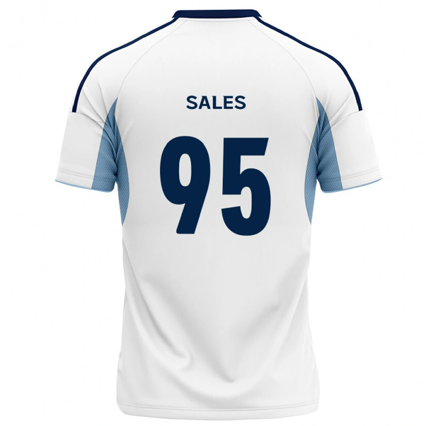 Danxen Kobiety Matheus Sales #95 Królewski Niebieski Biały Wyjazdowa Koszulka 2026/27 Koszulki Klubowe