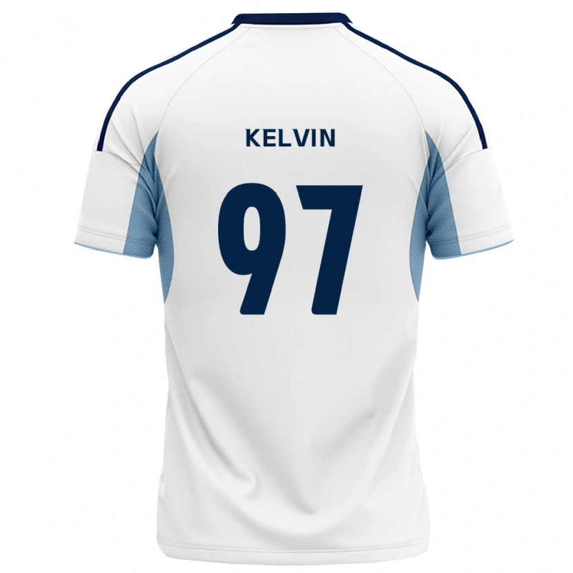 Danxen Kobiety Kelvin #97 Królewski Niebieski Biały Wyjazdowa Koszulka 2026/27 Koszulki Klubowe
