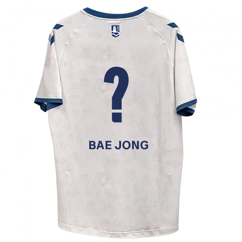 Danxen Kobiety Bae-Jong Park #0 Królewski Niebieski Biały Wyjazdowa Koszulka 2026/27 Koszulki Klubowe
