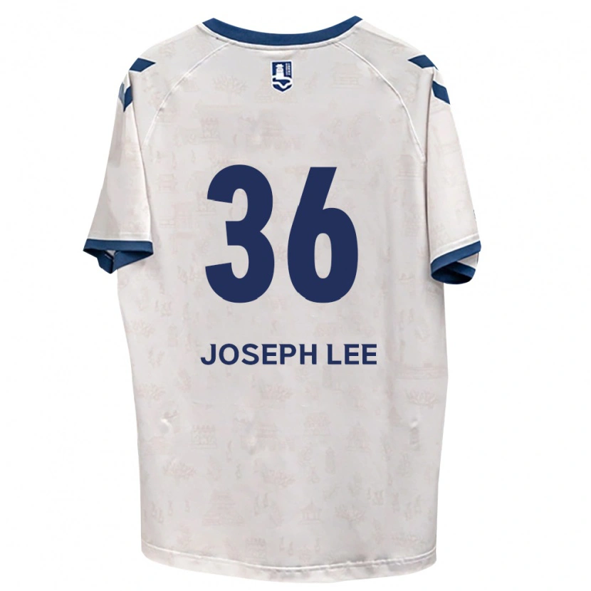 Danxen Kobiety Joseph Lee #36 Królewski Niebieski Biały Wyjazdowa Koszulka 2026/27 Koszulki Klubowe