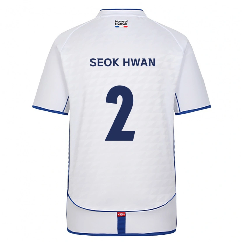 Danxen Kobiety Seok-Hwan Jang #2 Czarny Biały Czerwony Wyjazdowa Koszulka 2026/27 Koszulki Klubowe