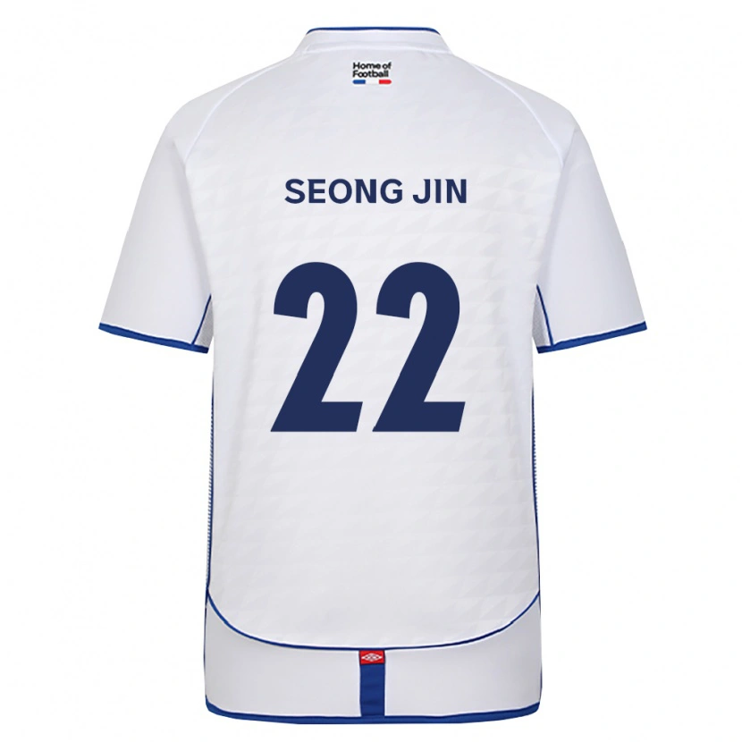 Danxen Kobiety Seong-Jin Kang #22 Czarny Biały Czerwony Wyjazdowa Koszulka 2026/27 Koszulki Klubowe