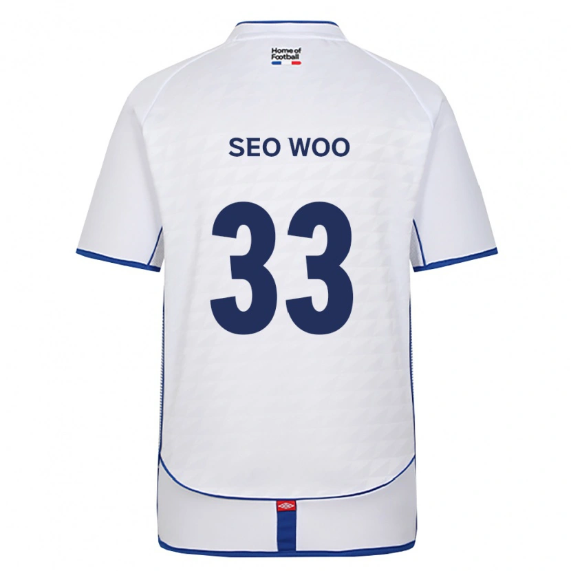 Danxen Kobiety Seo-Woo Jeong #33 Czarny Biały Czerwony Wyjazdowa Koszulka 2026/27 Koszulki Klubowe