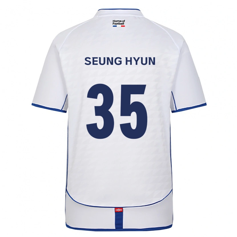 Danxen Kobiety Seung-Hyun Kim #35 Czarny Biały Czerwony Wyjazdowa Koszulka 2026/27 Koszulki Klubowe