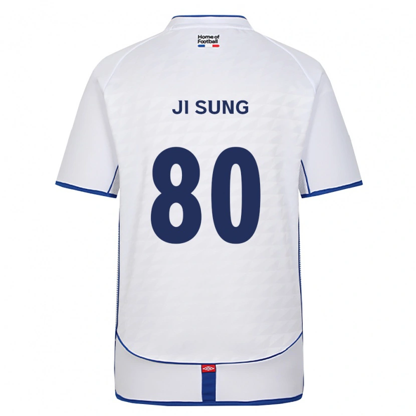 Danxen Kobiety Ji-Sung Kim #80 Czarny Biały Czerwony Wyjazdowa Koszulka 2026/27 Koszulki Klubowe