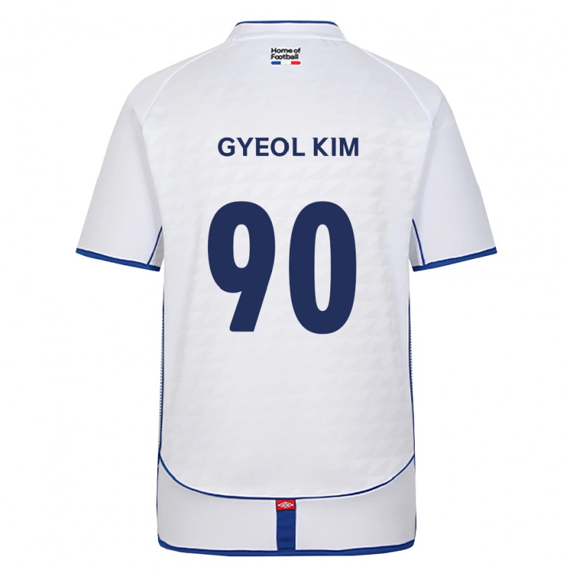 Danxen Kobiety Gyeol Kim #90 Czarny Biały Czerwony Wyjazdowa Koszulka 2026/27 Koszulki Klubowe