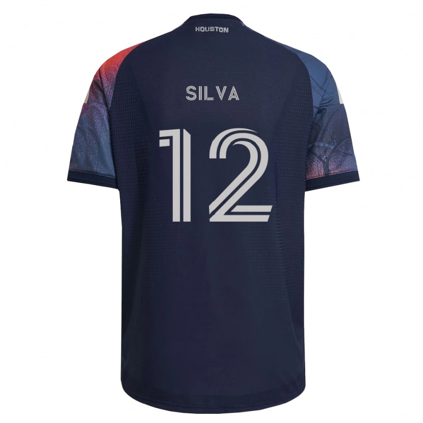 Danxen Kobiety Vinicius Silva #12 Głęboki Niebieski Biały Pomarańczowy Wyjazdowa Koszulka 2026/27 Koszulki Klubowe