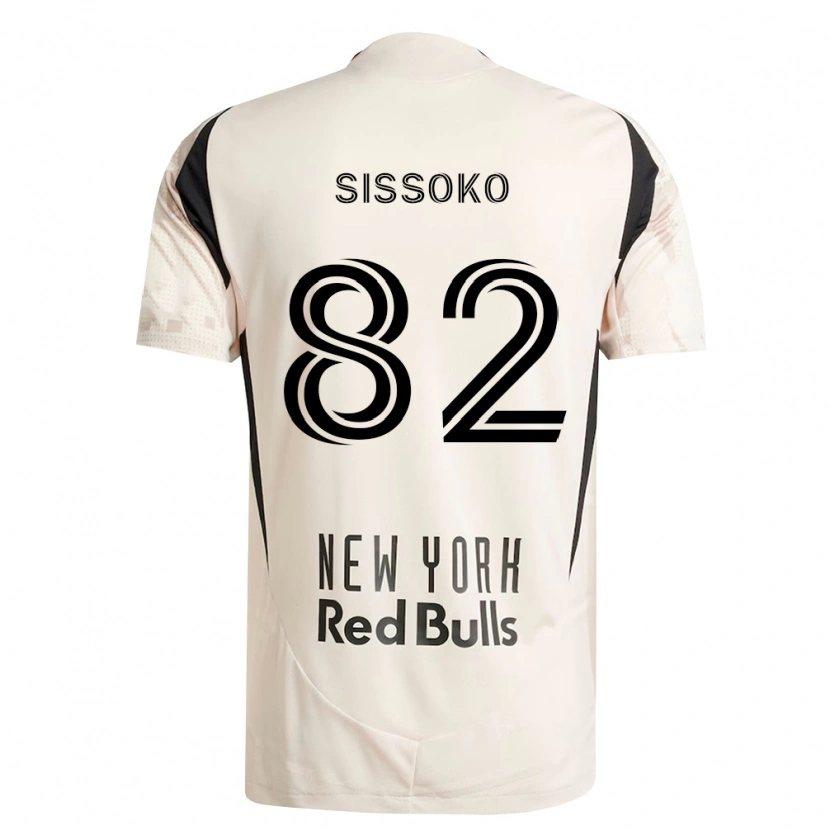 Danxen Kobiety Makan Sissoko #82 Kość Słoniowa Czerwony Czarny Wyjazdowa Koszulka 2026/27 Koszulki Klubowe