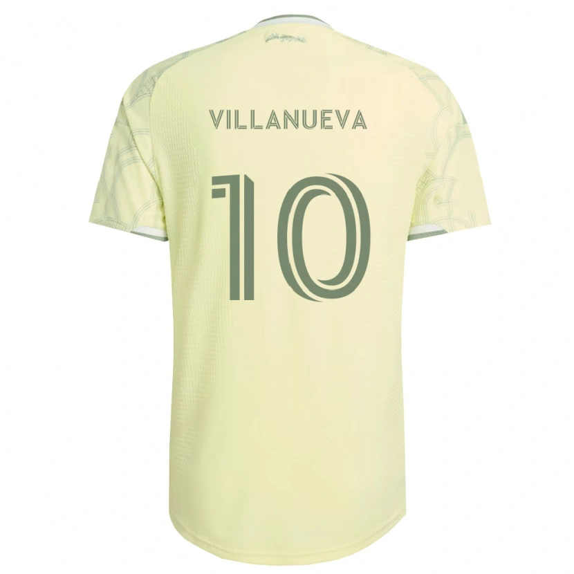 Danxen Kobiety Jordan Villanueva #10 Beżowy Biały Wyjazdowa Koszulka 2026/27 Koszulki Klubowe