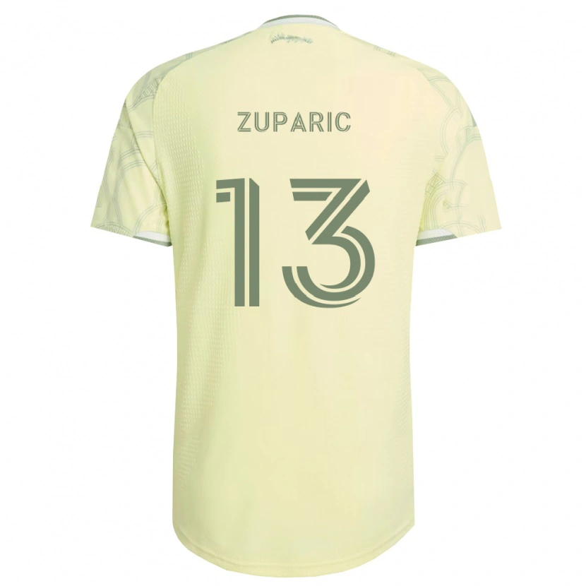 Danxen Kobiety Dario Zuparic #13 Beżowy Biały Wyjazdowa Koszulka 2026/27 Koszulki Klubowe