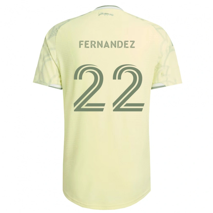 Danxen Kobiety Omir Fernandez #22 Beżowy Biały Wyjazdowa Koszulka 2026/27 Koszulki Klubowe