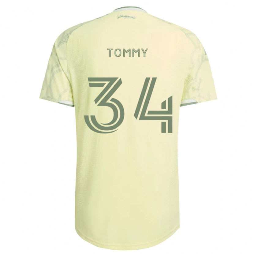 Danxen Kobiety Calem Tommy #34 Beżowy Biały Wyjazdowa Koszulka 2026/27 Koszulki Klubowe