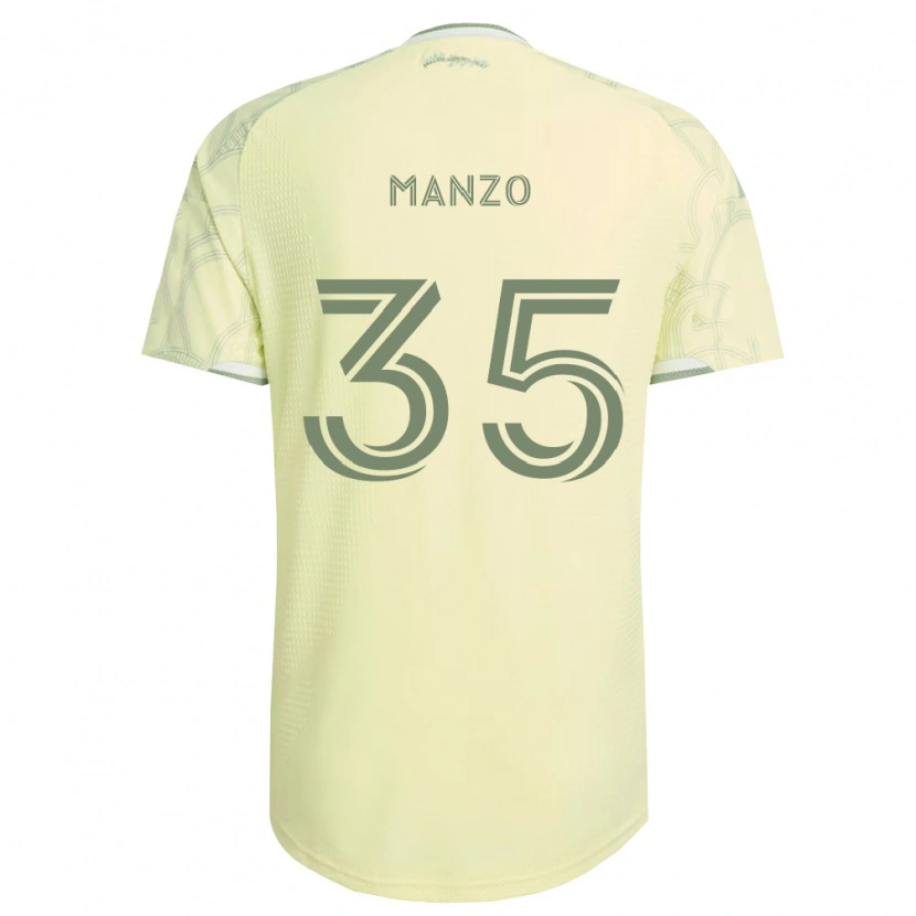 Danxen Kobiety Alexis Manzo #35 Beżowy Biały Wyjazdowa Koszulka 2026/27 Koszulki Klubowe