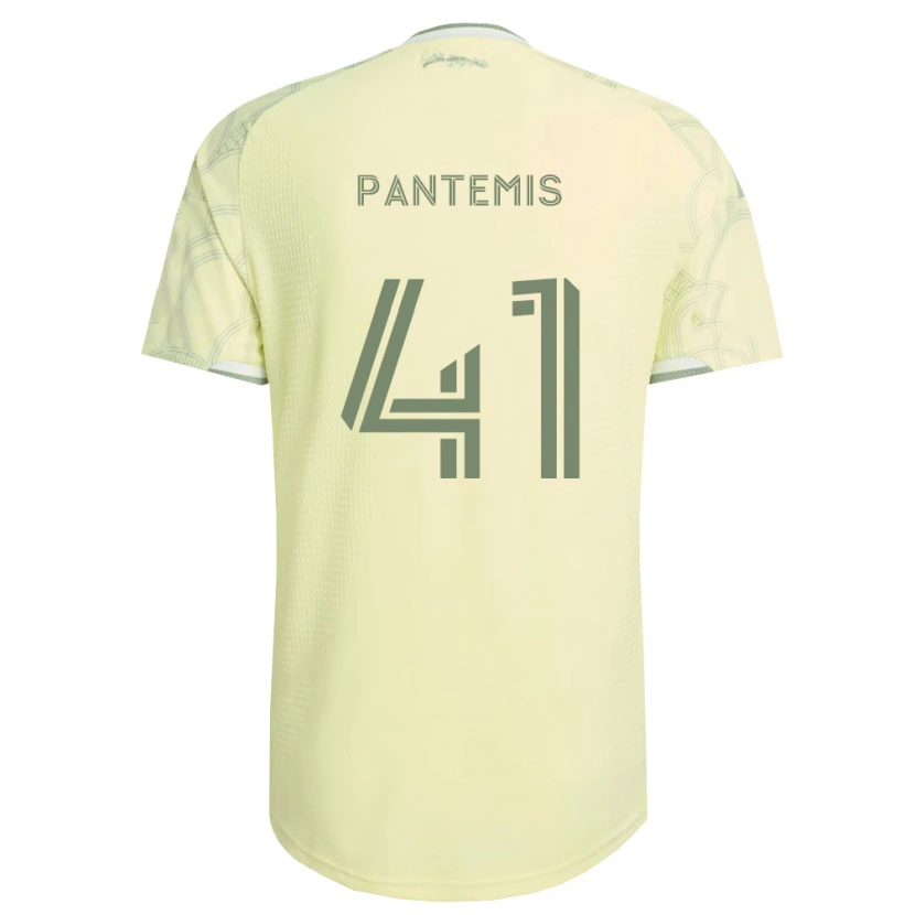 Danxen Kobiety James Pantemis #41 Beżowy Biały Wyjazdowa Koszulka 2026/27 Koszulki Klubowe