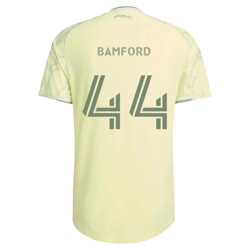 Danxen Kobiety Alex Bamford #44 Beżowy Biały Wyjazdowa Koszulka 2026/27 Koszulki Klubowe