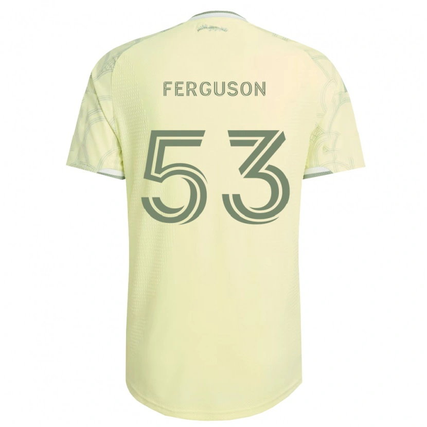Danxen Kobiety Connor Ferguson #53 Beżowy Biały Wyjazdowa Koszulka 2026/27 Koszulki Klubowe