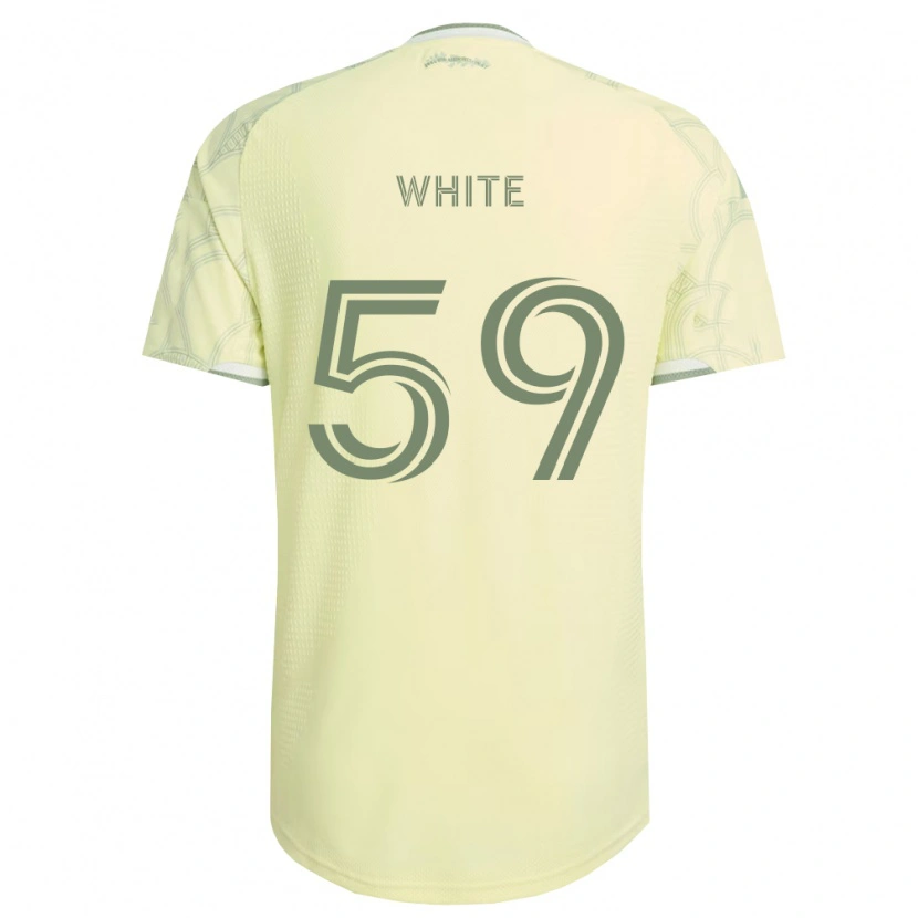 Danxen Kobiety Dario White #59 Beżowy Biały Wyjazdowa Koszulka 2026/27 Koszulki Klubowe