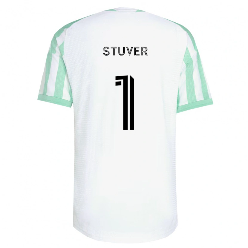 Danxen Kobiety Brad Stuver #1 Jasnozielony Czarny Biały Wyjazdowa Koszulka 2026/27 Koszulki Klubowe