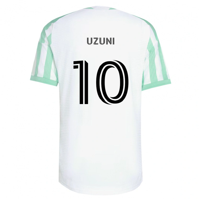 Danxen Kobiety Myrto Uzuni #10 Jasnozielony Czarny Biały Wyjazdowa Koszulka 2026/27 Koszulki Klubowe