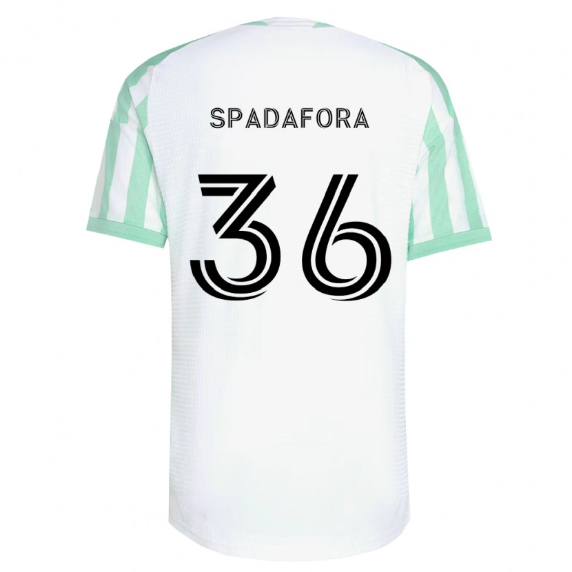 Danxen Kobiety Luke Spadafora #36 Jasnozielony Czarny Biały Wyjazdowa Koszulka 2026/27 Koszulki Klubowe