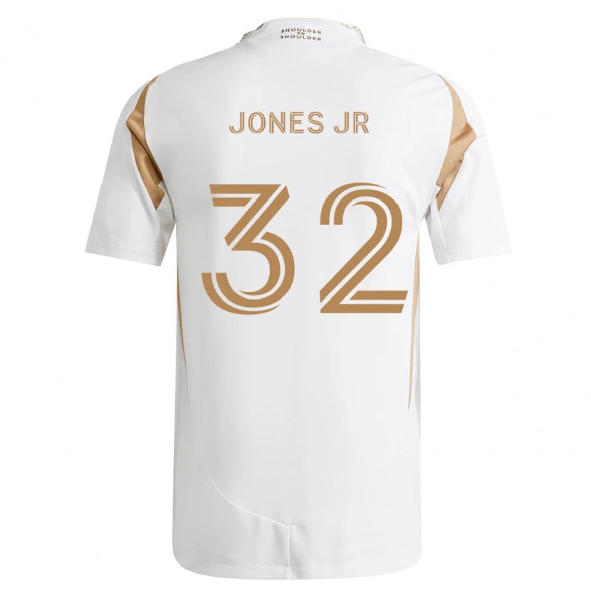 Danxen Kobiety Deryk Jones Jr #32 Biały Brązowy Wyjazdowa Koszulka 2026/27 Koszulki Klubowe