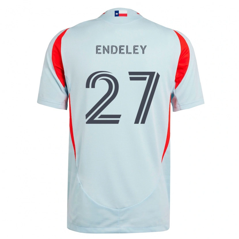 Danxen Kobiety Herbert Endeley #27 Ciemnoszary Biały Czerwony Wyjazdowa Koszulka 2026/27 Koszulki Klubowe
