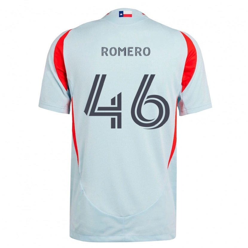 Danxen Kobiety Isaac Romero #46 Ciemnoszary Biały Czerwony Wyjazdowa Koszulka 2026/27 Koszulki Klubowe