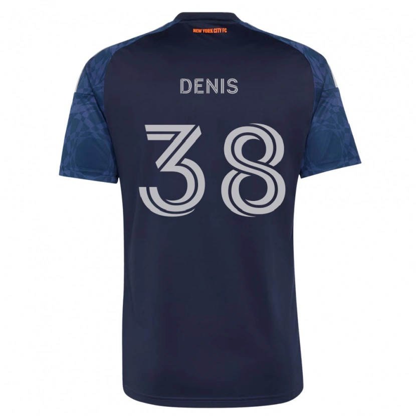 Danxen Kobiety John Denis #38 Głęboki Niebieski Biały Wyjazdowa Koszulka 2026/27 Koszulki Klubowe
