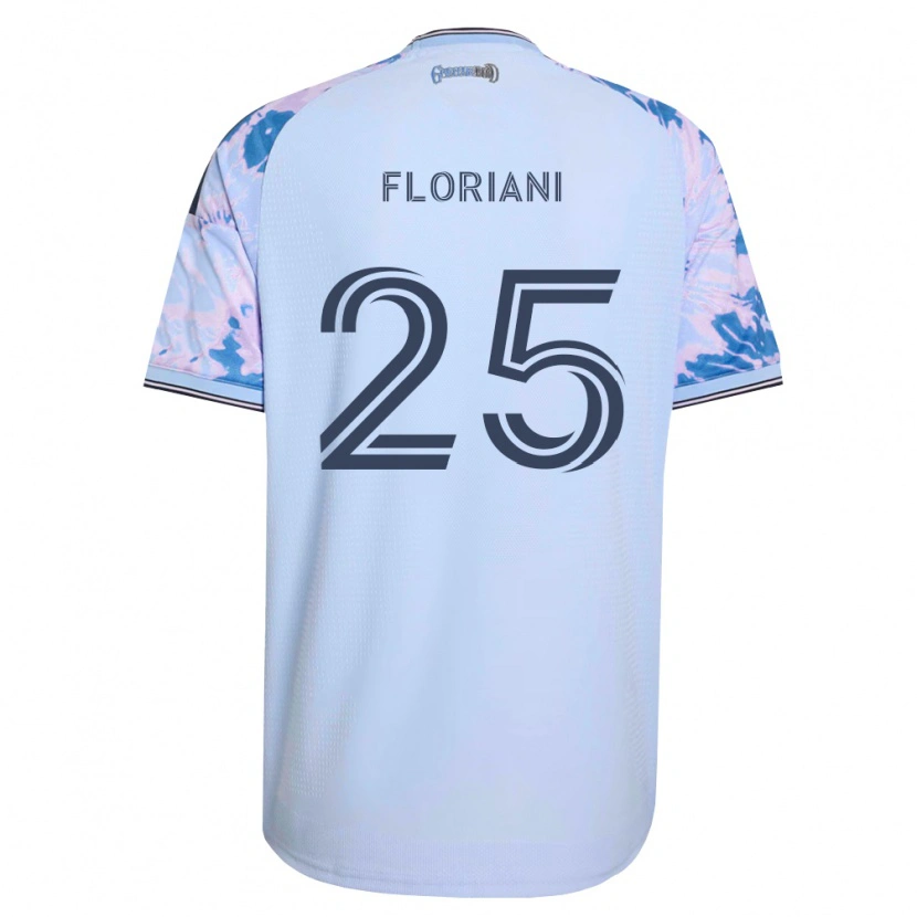 Danxen Kobiety Max Floriani #25 Królewski Niebieski Biały Czarny Wyjazdowa Koszulka 2026/27 Koszulki Klubowe