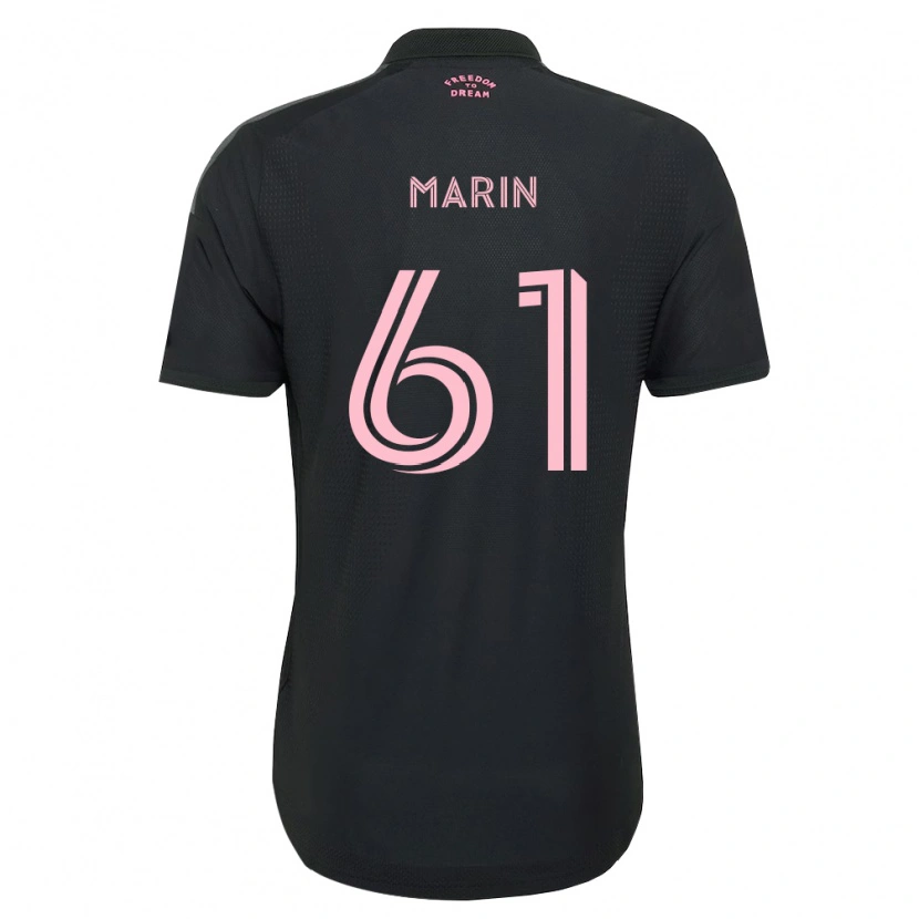 Danxen Kobiety Matias Marin #61 Różowy Czarny Biały Wyjazdowa Koszulka 2026/27 Koszulki Klubowe