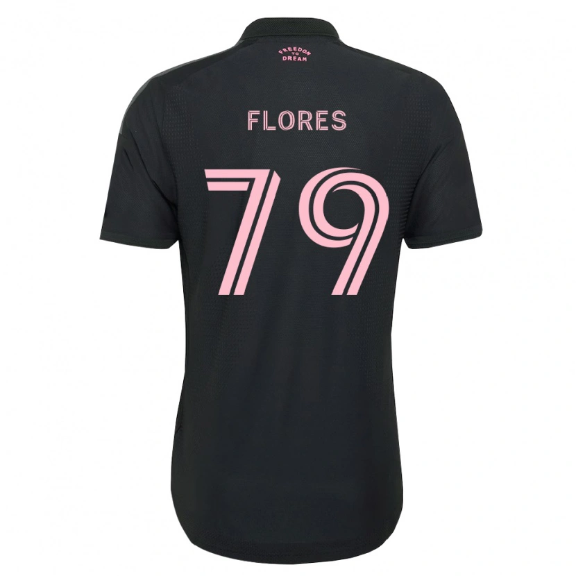 Danxen Kobiety Alejandro Flores #79 Różowy Czarny Biały Wyjazdowa Koszulka 2026/27 Koszulki Klubowe