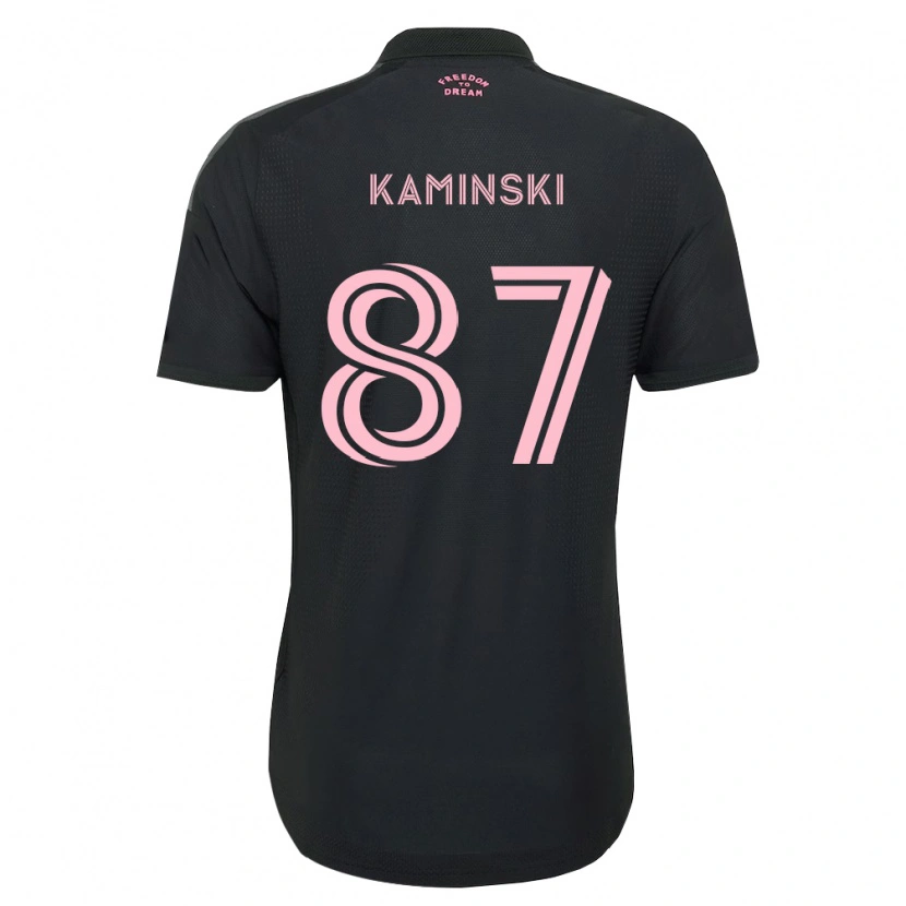 Danxen Kobiety Brett Kaminski #87 Różowy Czarny Biały Wyjazdowa Koszulka 2026/27 Koszulki Klubowe