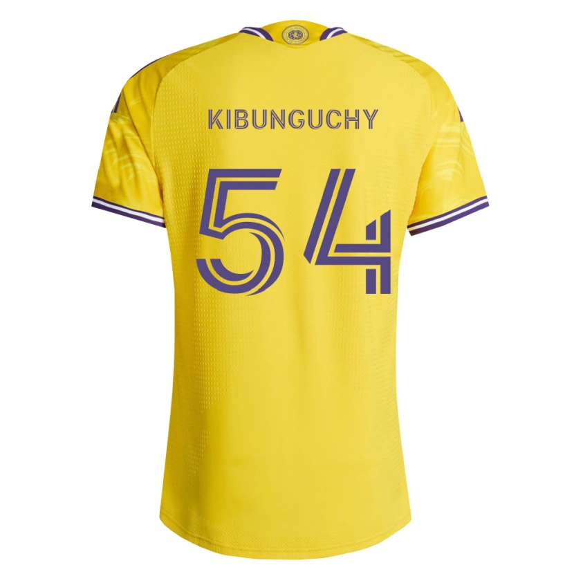 Danxen Kobiety Nabi Kibunguchy #54 Żółty Fioletowy Wyjazdowa Koszulka 2026/27 Koszulki Klubowe