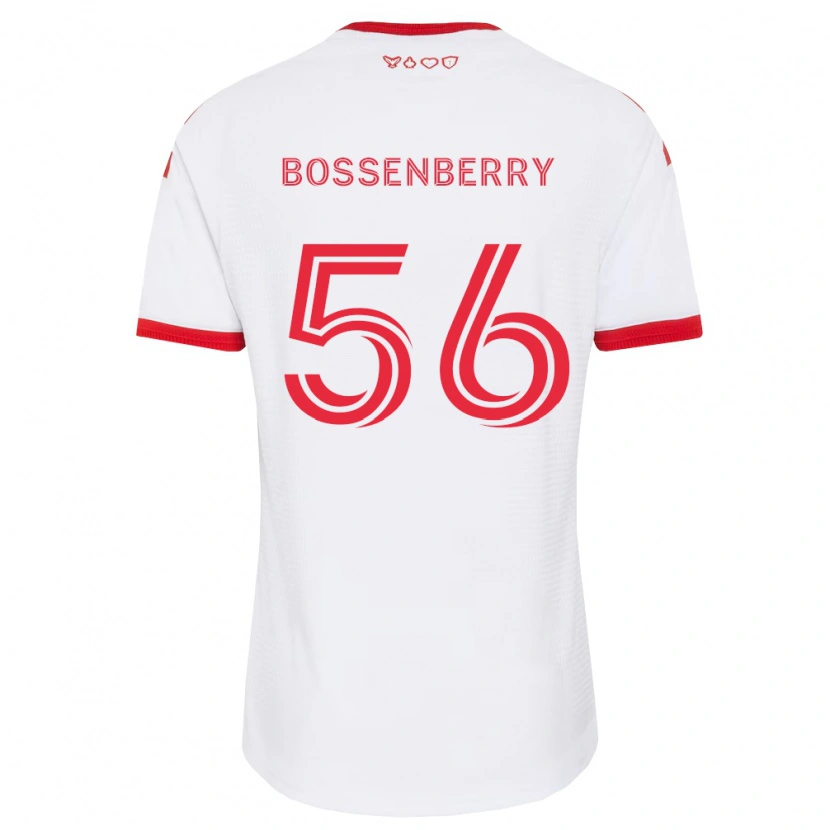 Danxen Kobiety Antone Bossenberry #56 Biały Czerwony Czarny Wyjazdowa Koszulka 2026/27 Koszulki Klubowe