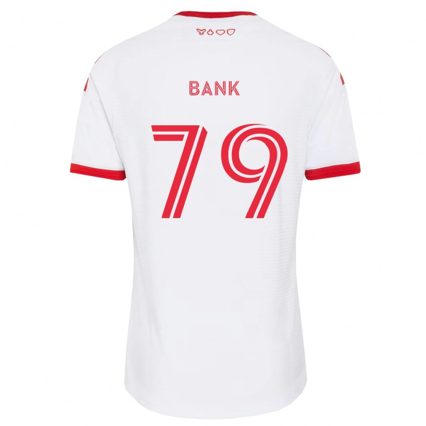 Danxen Kobiety Fletcher Bank #79 Biały Czerwony Czarny Wyjazdowa Koszulka 2026/27 Koszulki Klubowe