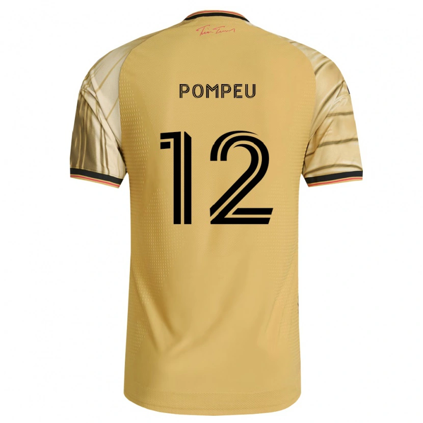 Danxen Kobiety Célio Pompeu #12 Brązowy Żółty Czarny Wyjazdowa Koszulka 2026/27 Koszulki Klubowe