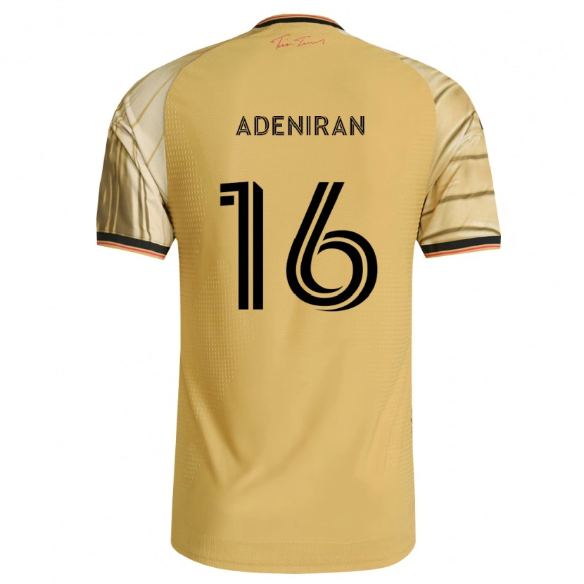 Danxen Kobiety Samuel Adeniran #16 Brązowy Żółty Czarny Wyjazdowa Koszulka 2026/27 Koszulki Klubowe