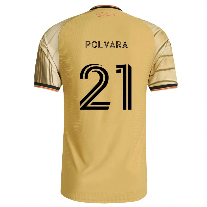 Danxen Kobiety Dante Polvara #21 Brązowy Żółty Czarny Wyjazdowa Koszulka 2026/27 Koszulki Klubowe