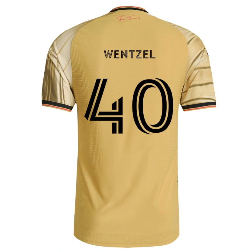 Danxen Kobiety Michael Wentzel #40 Brązowy Żółty Czarny Wyjazdowa Koszulka 2026/27 Koszulki Klubowe