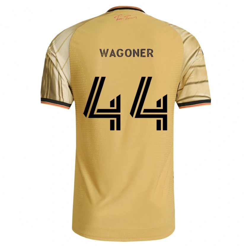 Danxen Kobiety Jack Wagoner #44 Brązowy Żółty Czarny Wyjazdowa Koszulka 2026/27 Koszulki Klubowe